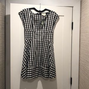 Brand new size 4 Kate Spade black and white dress